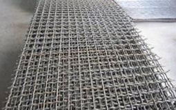 Crimped Steel Plain Weaving Wire Mesh