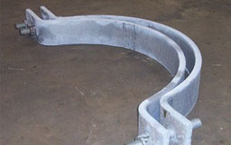 Heavy Duty Stainless Steel 304 20 Mm Saddle Pipe Clamp 