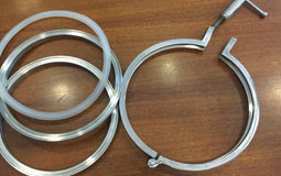 Stainless Steel Heavy Duty High Pressure Tri Clamp SS 304 316