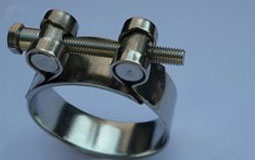 Stainless Steel Stepless Single Ear Hose Clamp